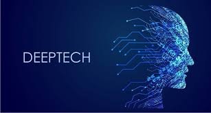 A brand logo of DeepTech