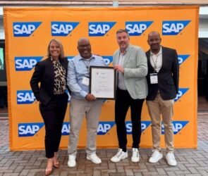 TANO group receiving their award of excellence