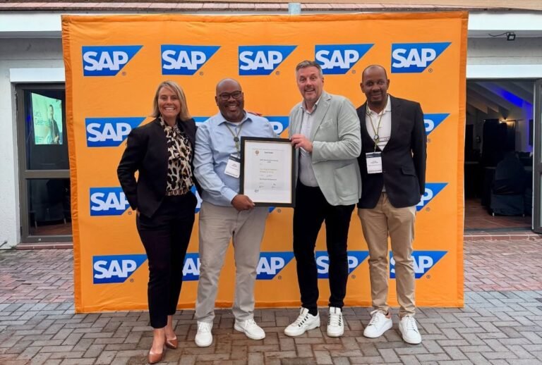 TANO group receiving their award of excellence