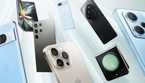 Different brands of Smartphones