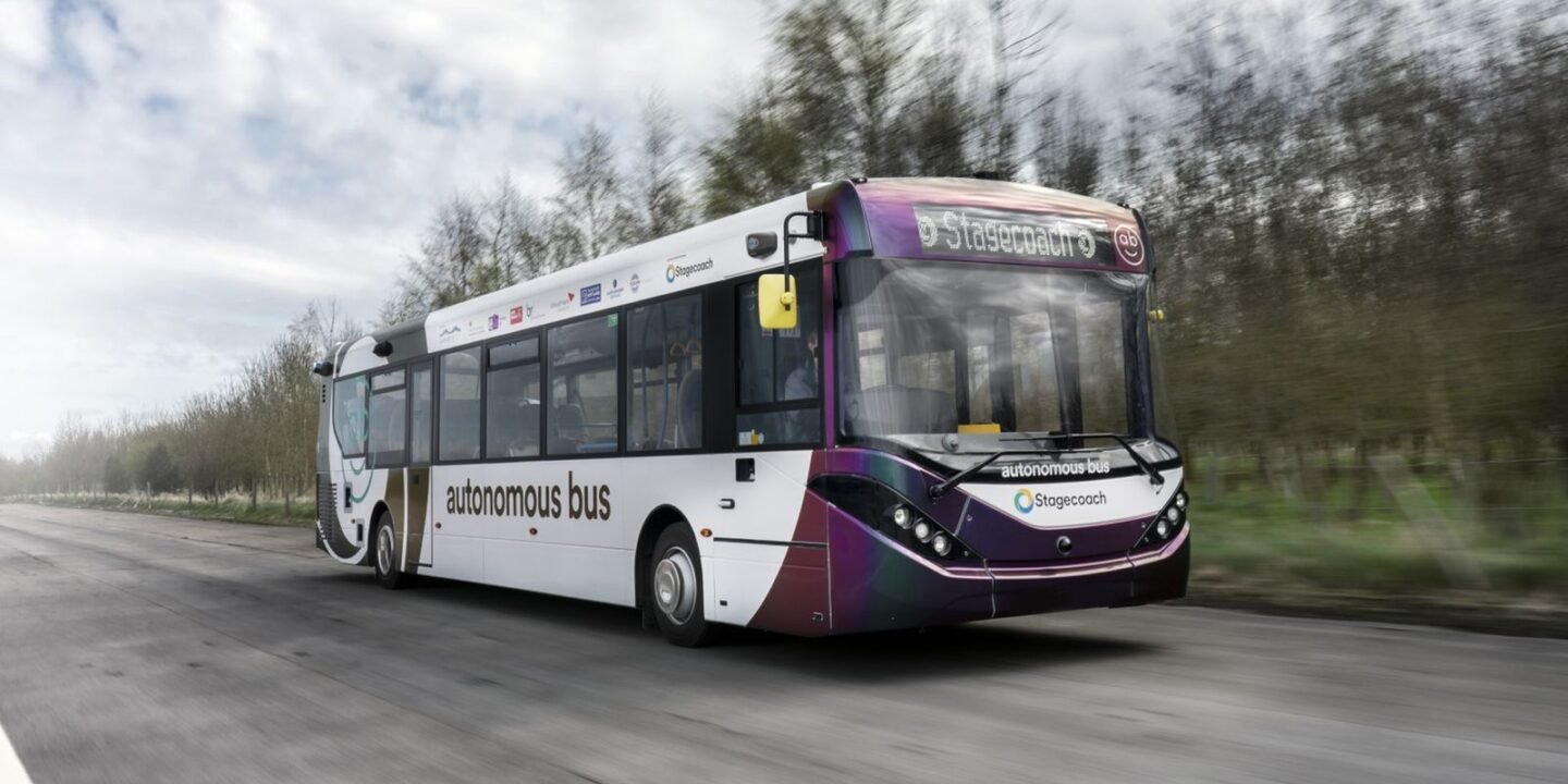 A Stagecoach autonomous bus