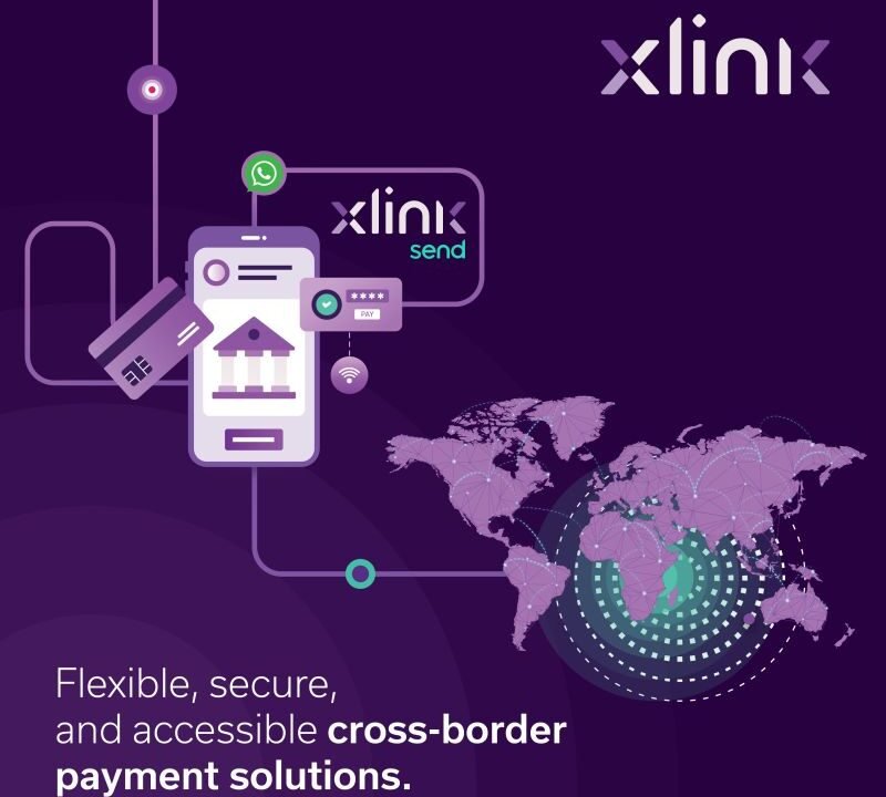 An infographics with the XLink logo