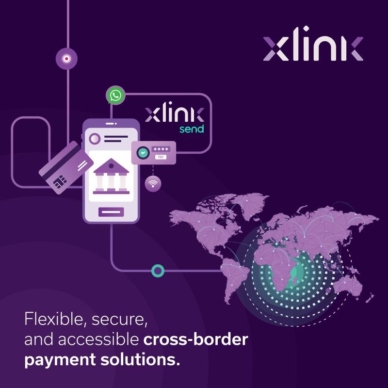 An infographics with the XLink logo