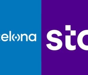 Brand logos of Celona and stc Group