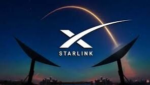 A Logo of Starlink, a brainchild of Elon Musk's SpaceX