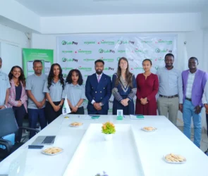 M-Pesa and Lapikay during the patnership