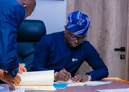 An image of the Honourable minister of Youth Development,  Olawande