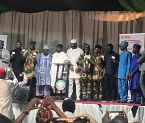 An image of obidient members during the launch of the digital membership card
