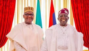 An image of President Bola Ahmed Tinubu and Aliko Dangote