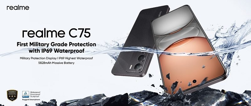 realme C75 Launches in Nigeria with IP69 Display and Military-Grade Durability

