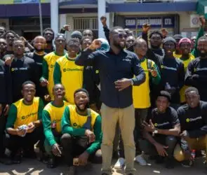 An image of Chowdeck staffs and trainees