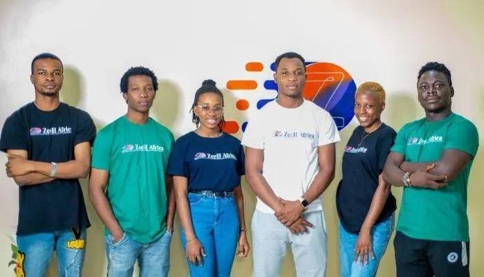 An image of Zeeh Africa's staff. 