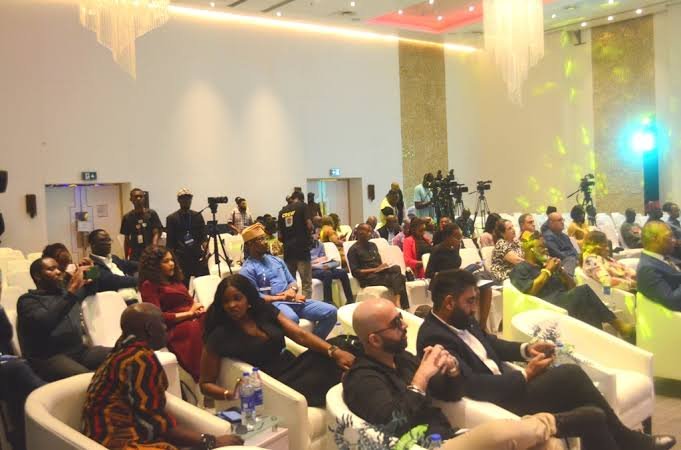 People gathering during the EmoSim launch