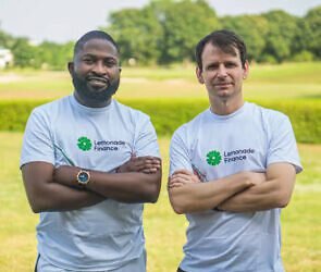 A picture displaying two LemFi male staff.