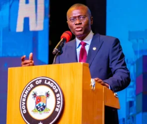 An image of Lagos state governor, Jide Sanwolu