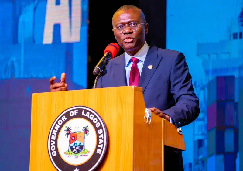 An image of Lagos state governor, Jide Sanwolu