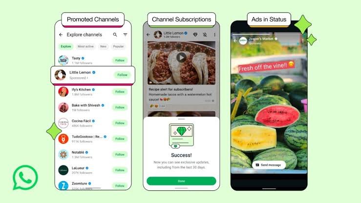 An image of the new WhatsApp ads