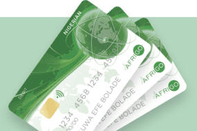 A payment card of Afrigo