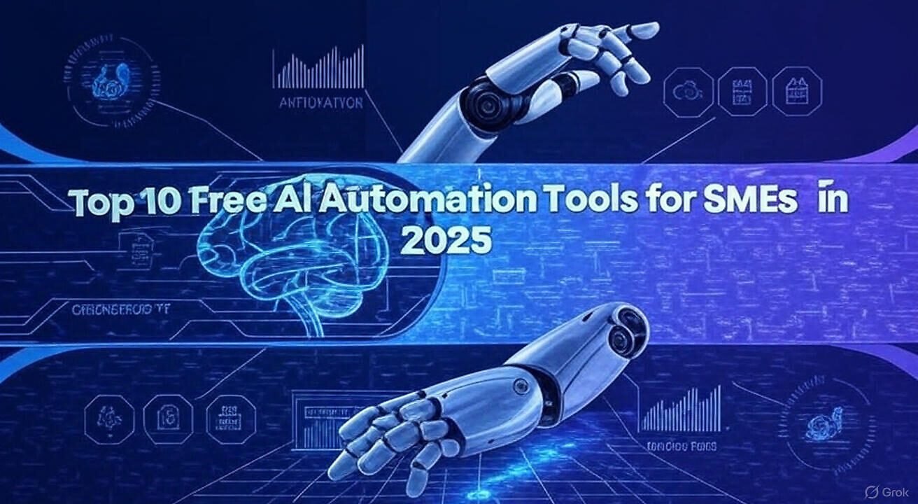 Top 10 Free AI Automation Tools for SMEs in 2025