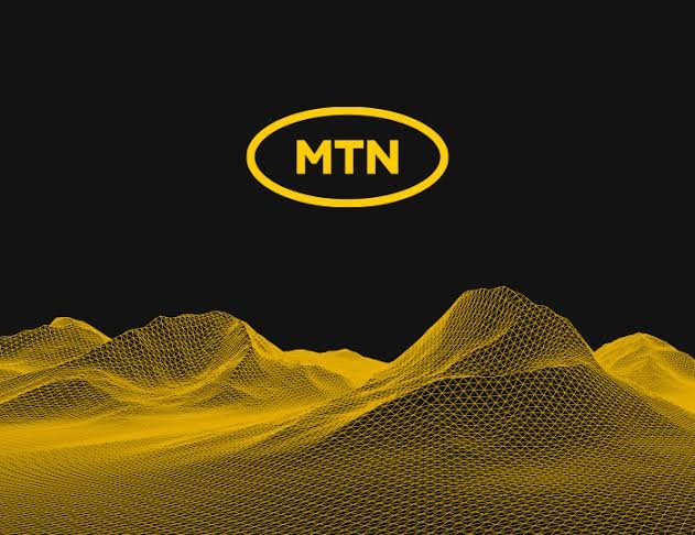 A logo of MTN