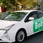 An image displaying ride hailing app, Bolt