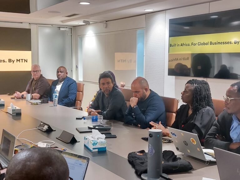 An image of MTN Nigeria top officials