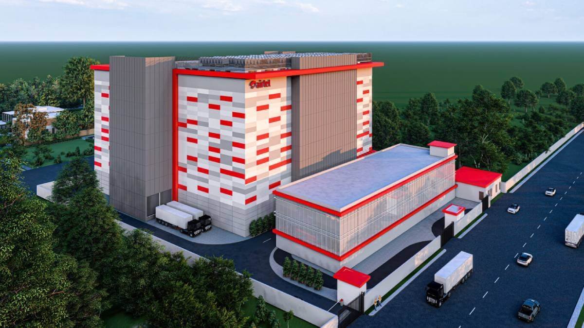 An image of Airtel proposed data hub in Nigeria