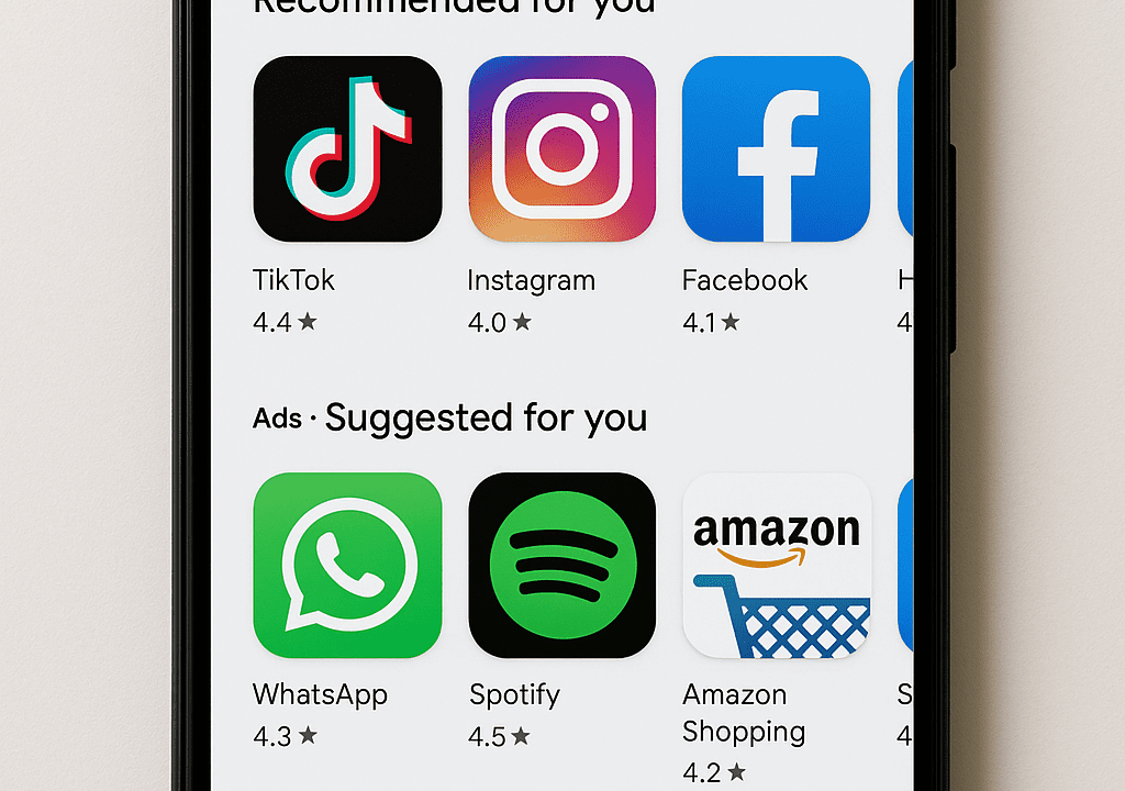 An image of Google PlayStore