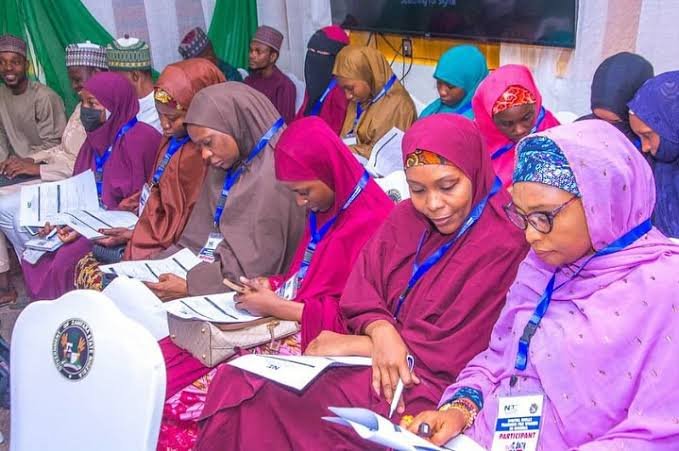 An image of Zamfara women during the NCC program