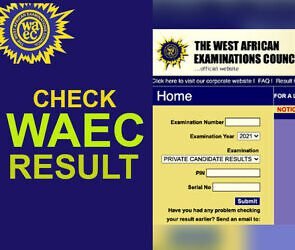 An image containing texts on how to check WAEC 2025 results.