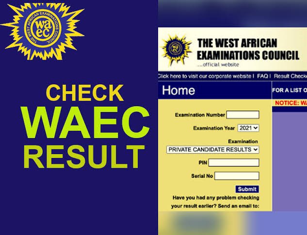 An image containing texts on how to check WAEC 2025 results.