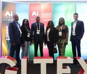 Representatives of different brands at GITEX Nigeria