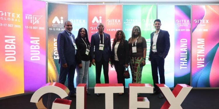 Representatives of different brands at GITEX Nigeria