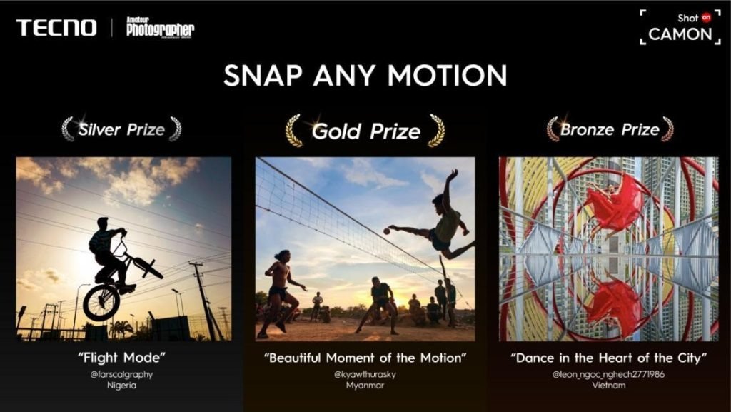 Shot On CAMON 2025 winners