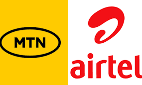 An image pf MTN and Airtel