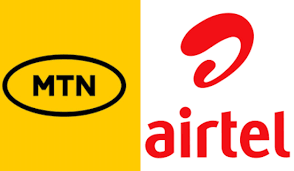 An image pf MTN and Airtel