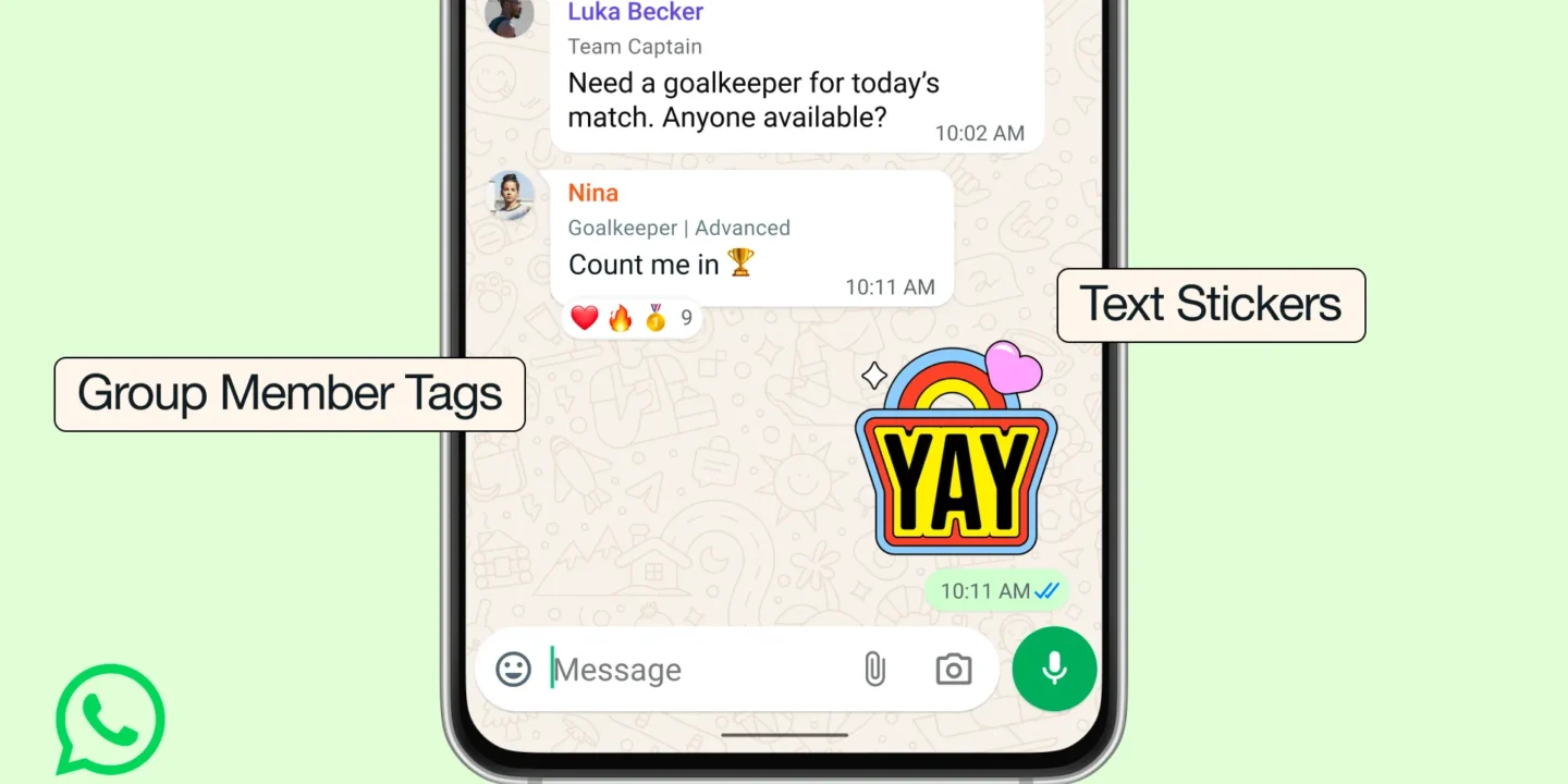 WhatsApp Group Update
