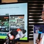 A government official interacting with the new CLHEEAN app