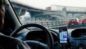 Uber ride hailing