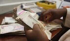 Someone holding cash