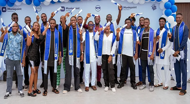 Participants from Moniepoint’s DreamDevs Bootcamp